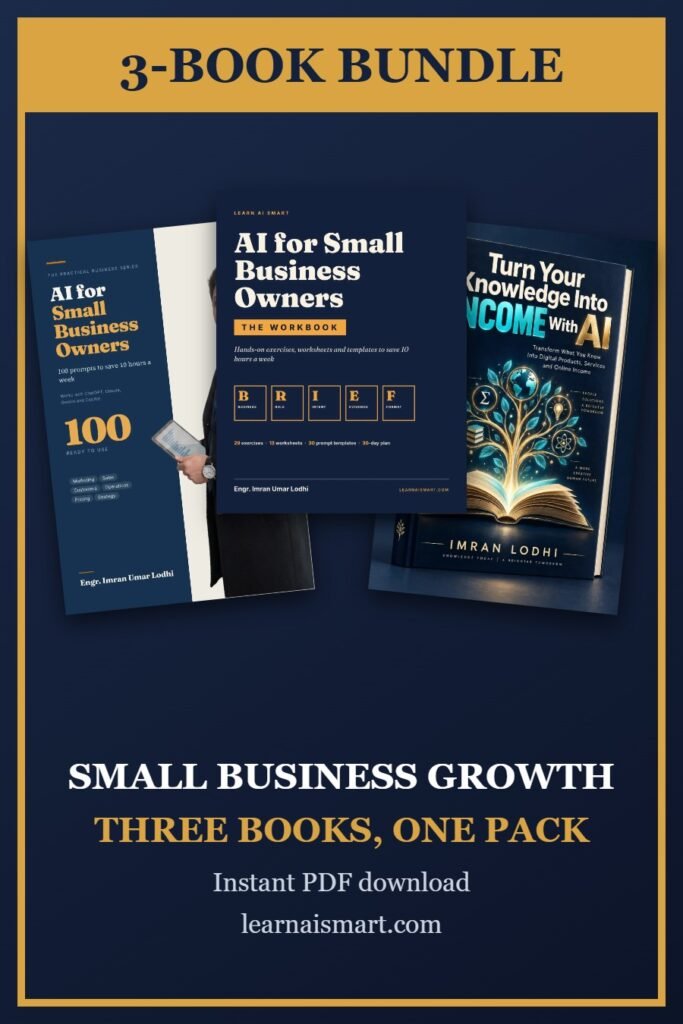 3-book bundle cover: small business growth