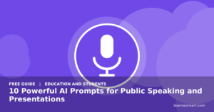 10 Powerful AI Prompts for Public Speaking and Presentations