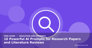 10 Powerful AI Prompts for Research Papers and Literature Reviews